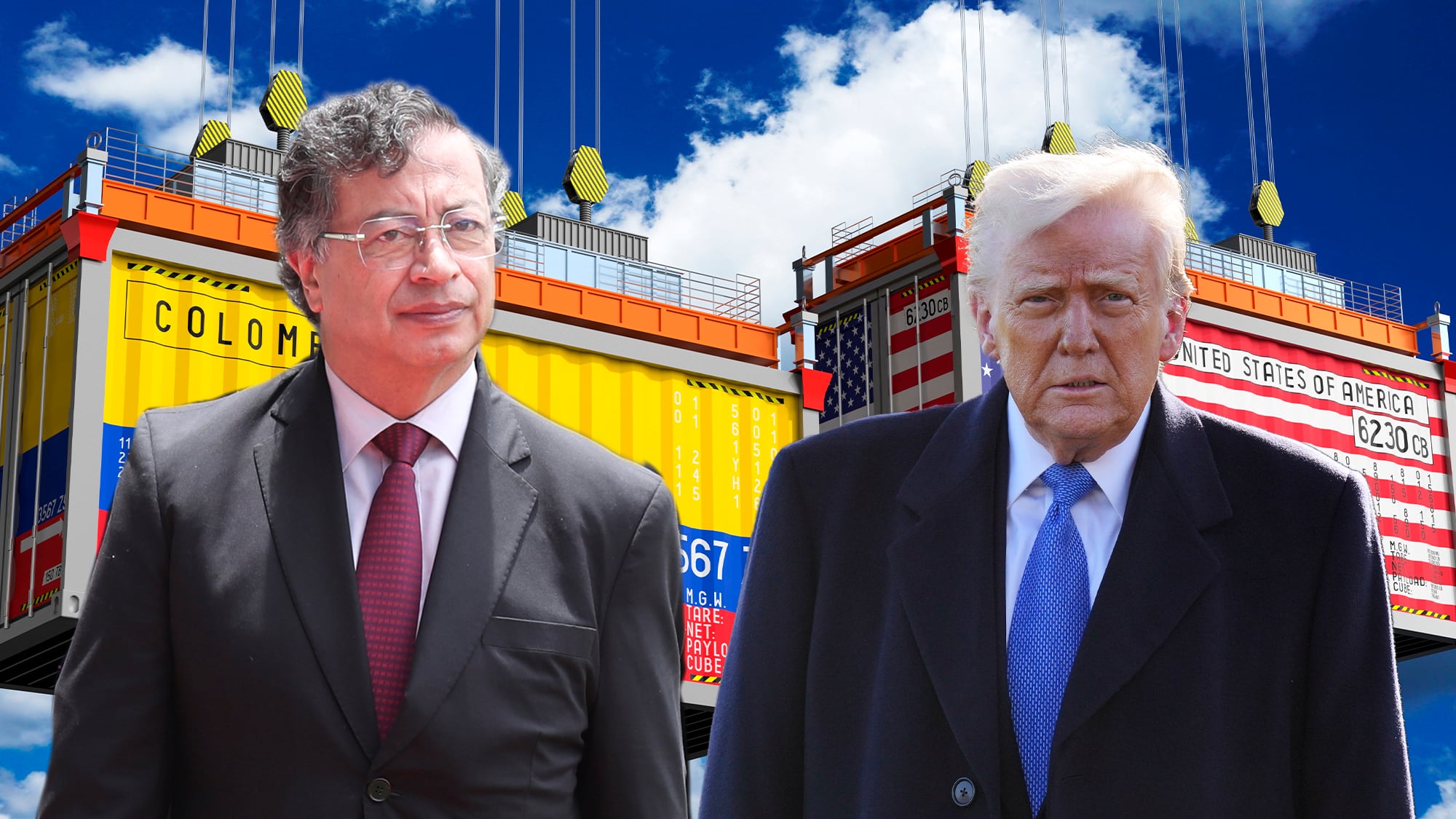 Gustavo Petro Donald Trumpo aranceles