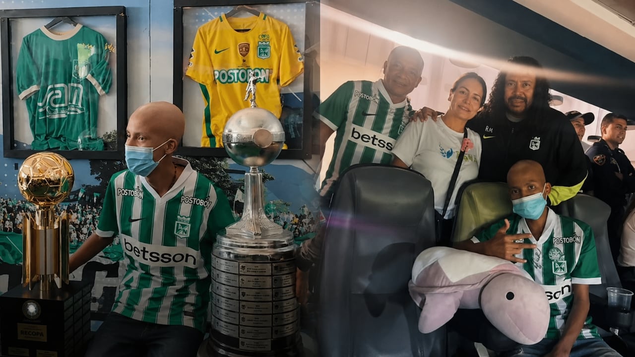 El joven vivió unos días inolvidables gracias a una fundación y la barra del cuadro de sus amores.
