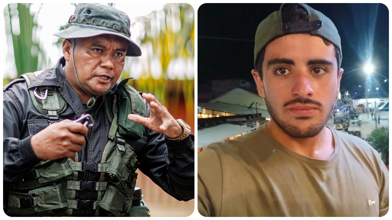 Alias Calarcá y Mateo Córdoba.