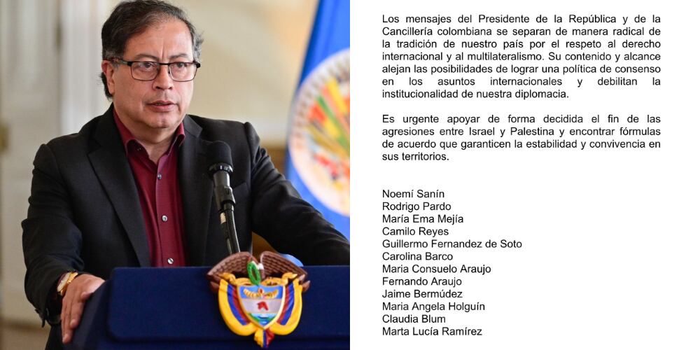 El presidente Gustavo Petro ha utilizado la red social X para difundir mensajes sobre la guerra en Medio Oriente, pero no ha condenado directamente el ataque de Hamás contra Israel.