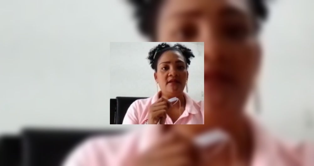 Alicia Cardiles Fontalvo, líder sindical de Sinaltrainal (Sindicato Nacional De Trabajadores de la Agroalimentaria)