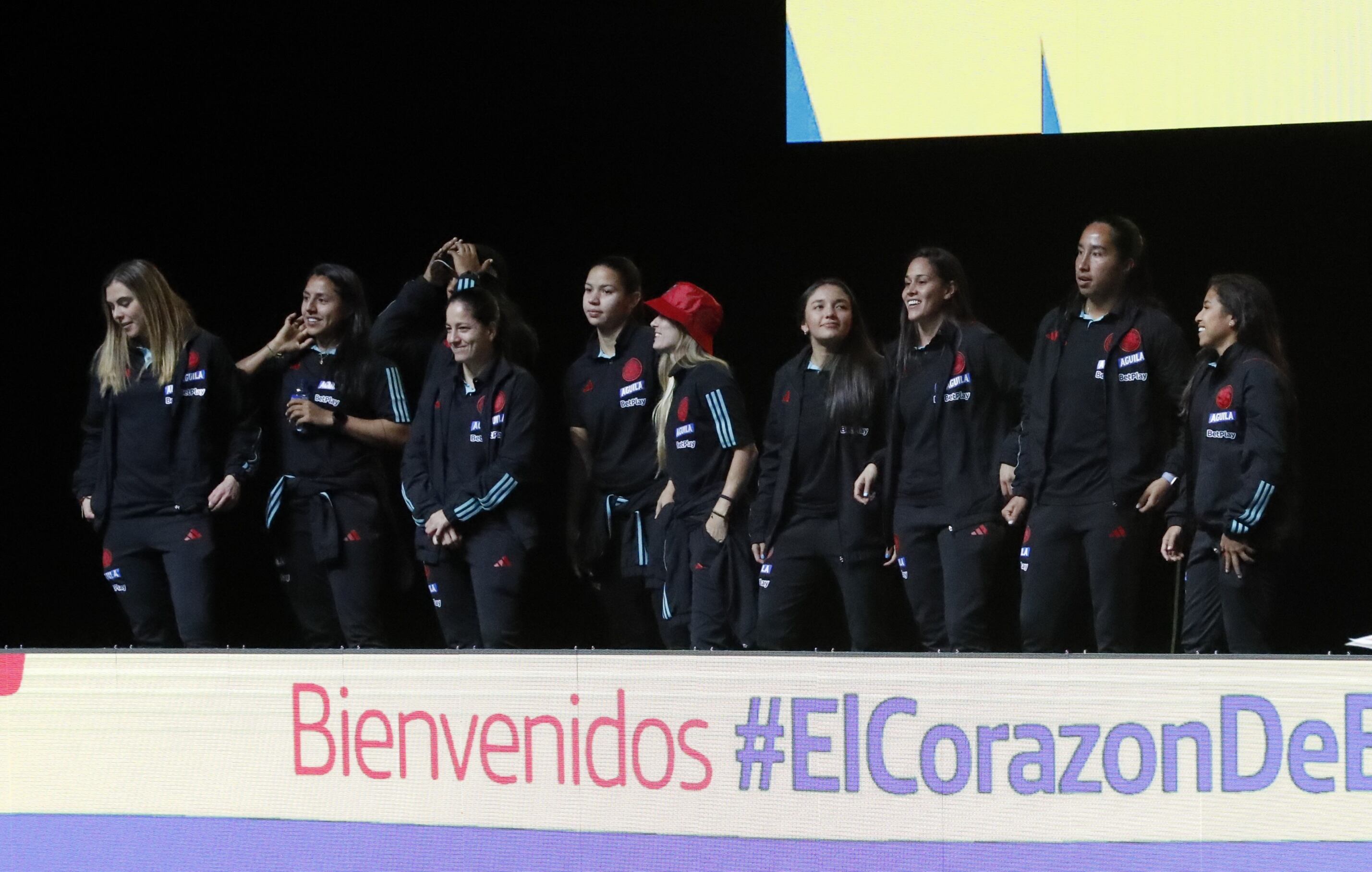 Recibimiento de la Selección Colombia Femenina de Mayores