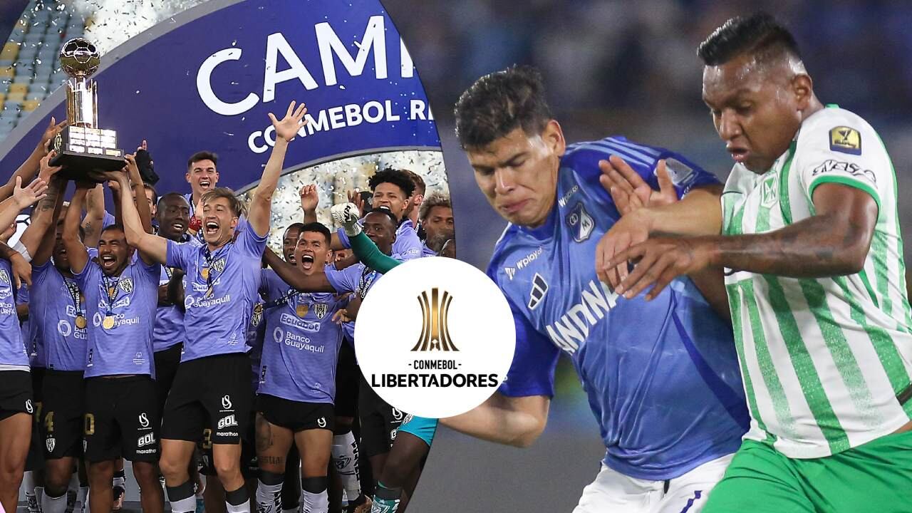Independiente del Valle campeón de la Recopa Sudamericana / Nacional vs. Millonarios.