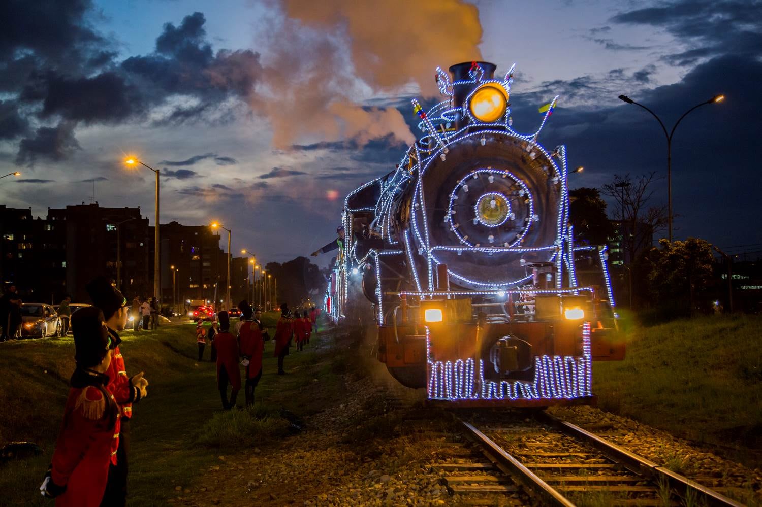 Tren de la Sabana en Navidad