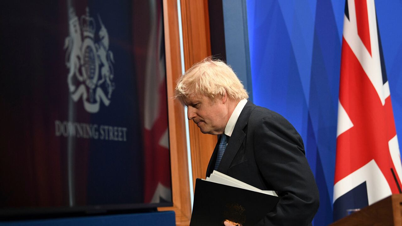 Boris Johnson, Reino Unido, AP. Stefan Rousseau/Pool via AP)