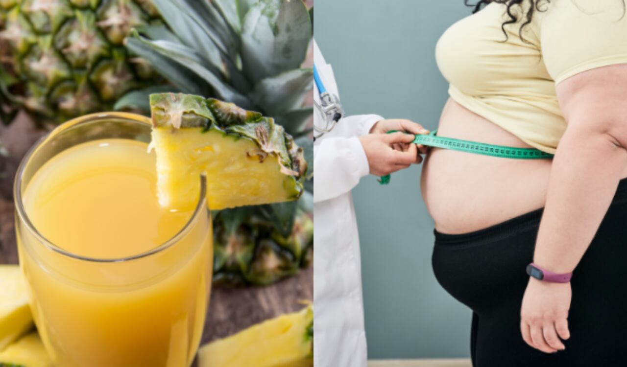 Piña, adelgazar, bajar de peso