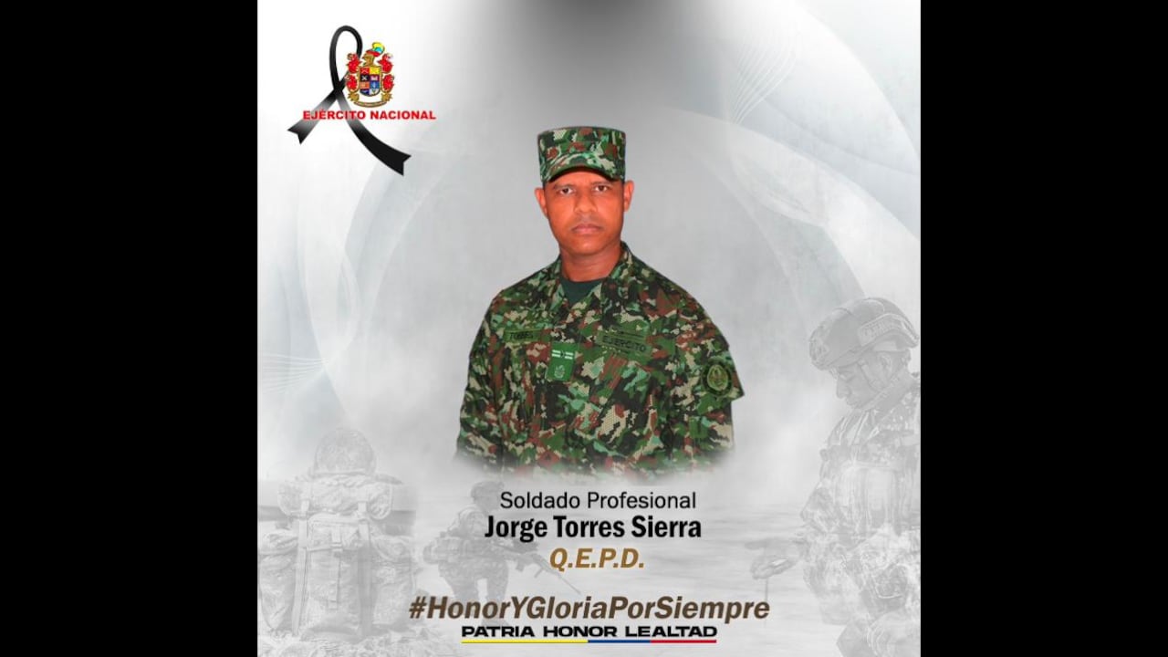 Soldado asesinado en zona donde delinque el ELN.