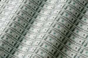 Sheet of US $100 bills