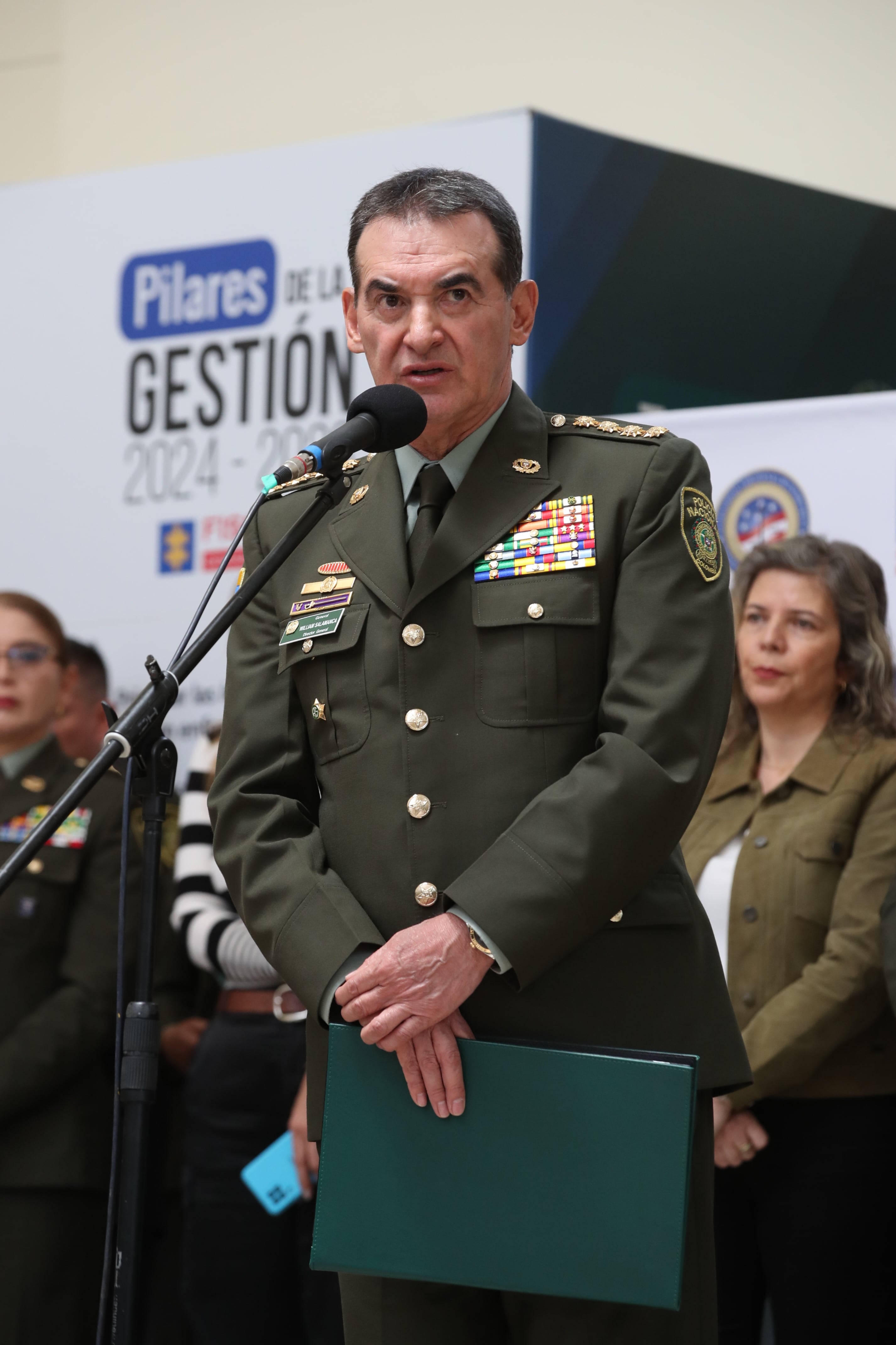 Cumbre Policía Nacional y la Fiscalía Con la señora fiscal Luz Adriana Camargo  ‘Encuentro de Articulación Estratégica Territorial' de la Fiscalía General de la Nación y el  general Salamanca director general de la Policía Nacional