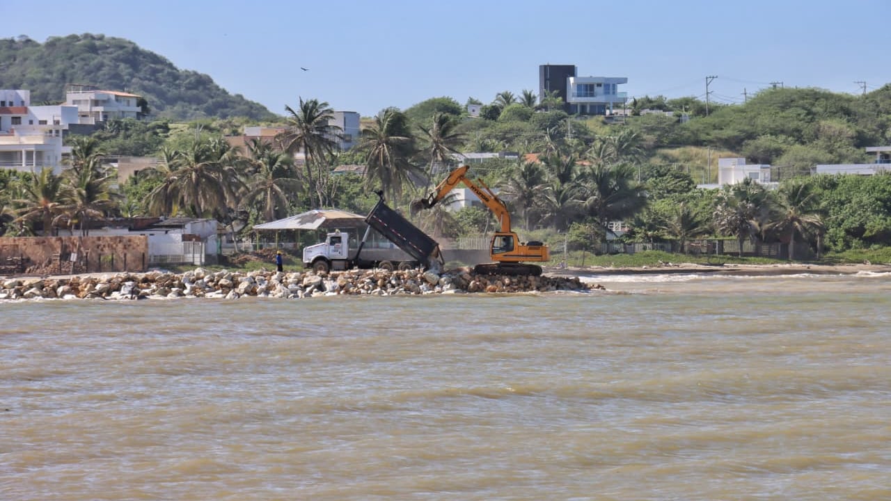 Obras en Santa Verónica, Atlántico
