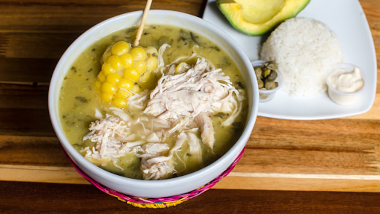 Es un plato típico colombiano.