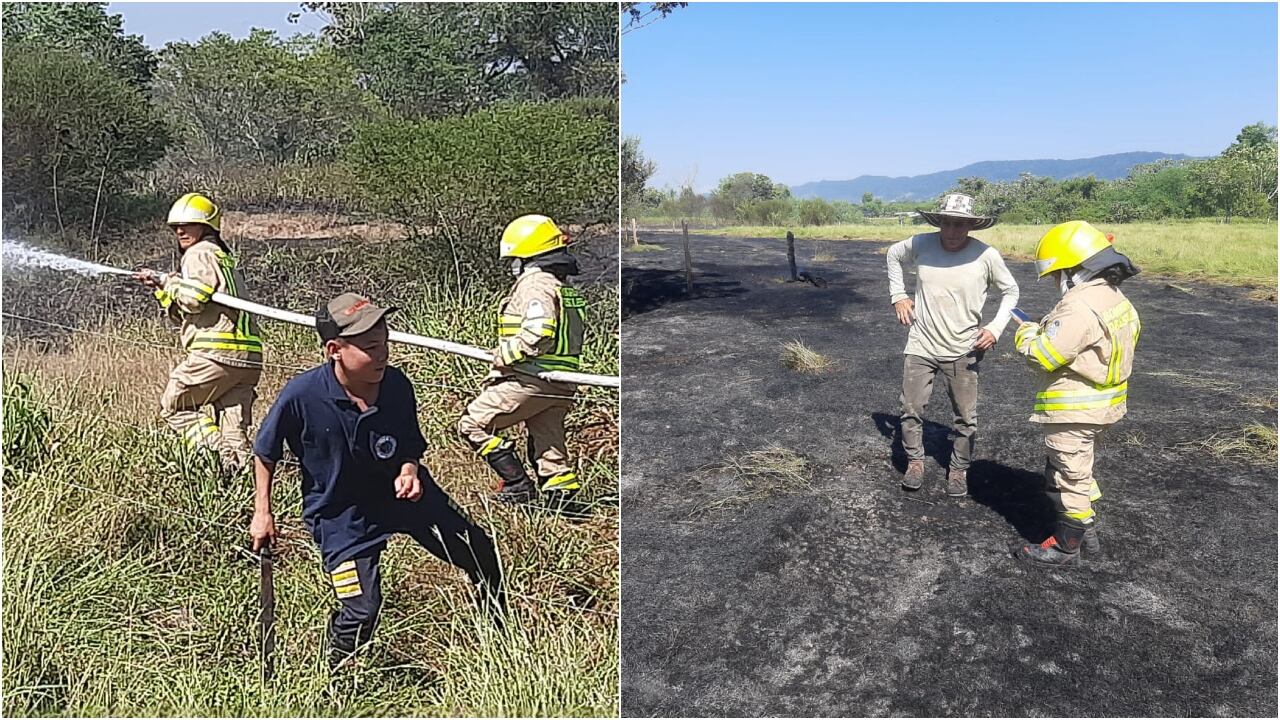 Incendio en Puerto Salgar, Cundinamarca.