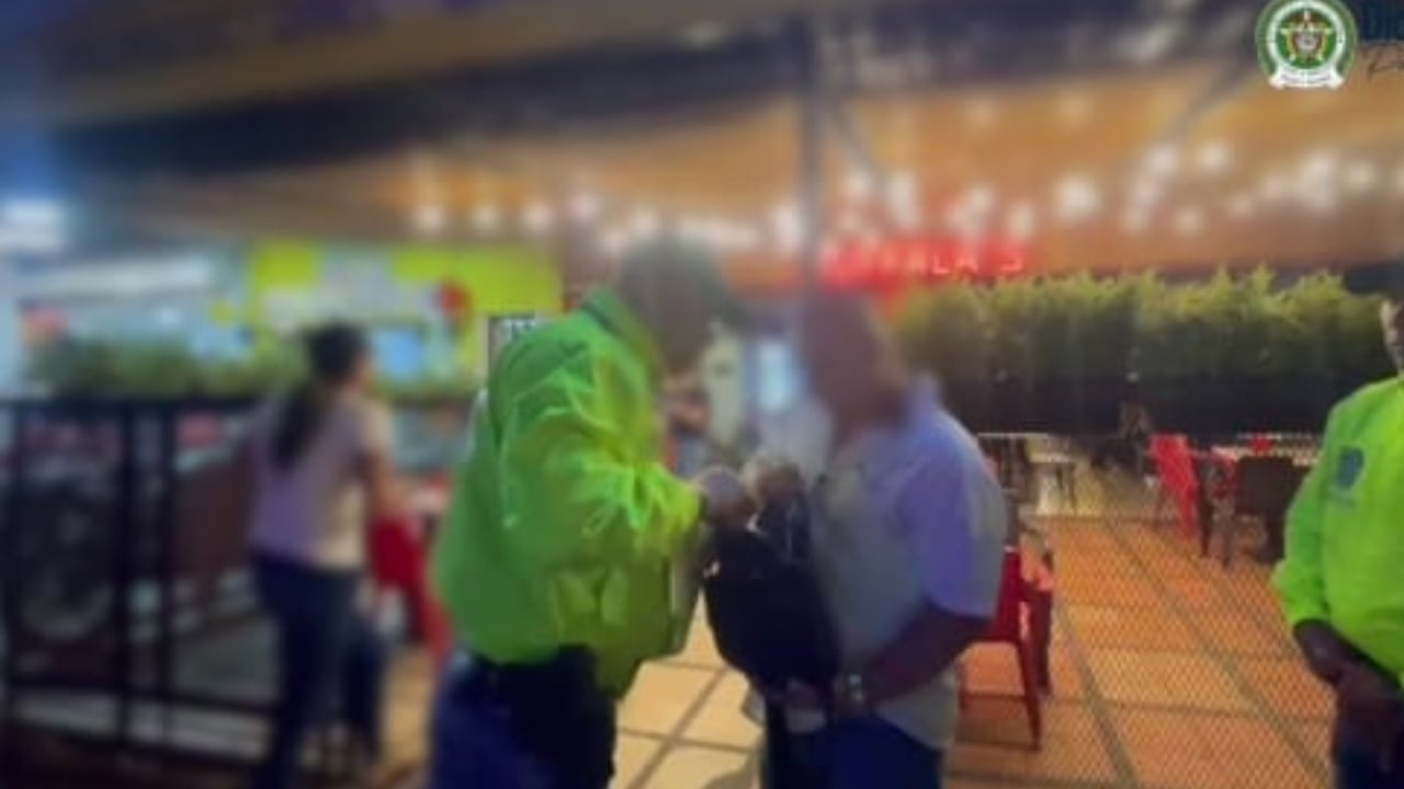 Capturan a alias Dimario en la ciudad de Medellín.