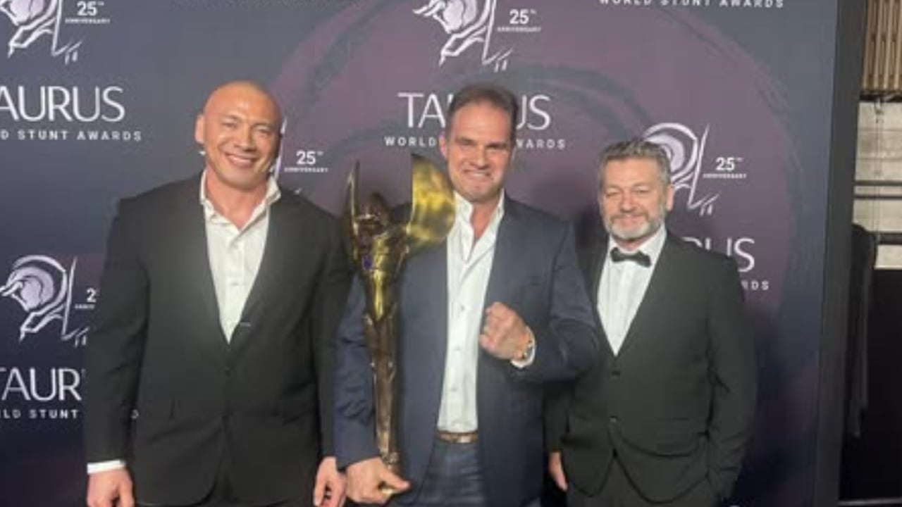 Jordan Perry, director de dobles de acción en Hollywood.