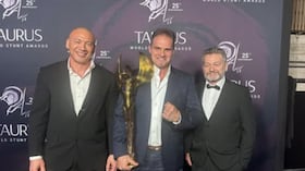 Jordan Perry, director de dobles de acción en Hollywood.