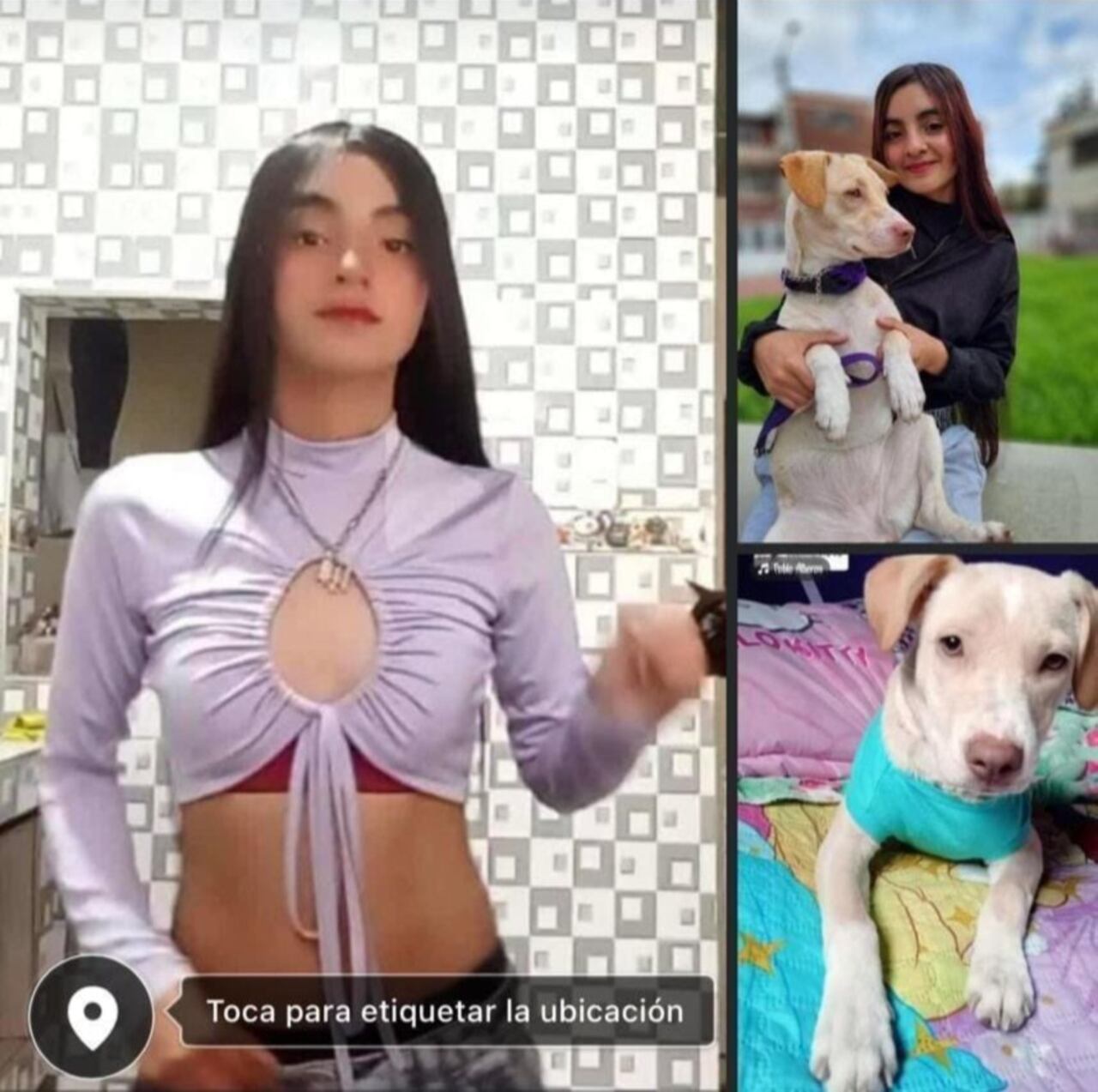 Wendy Rodríguez, desaparecida en Bogotá.