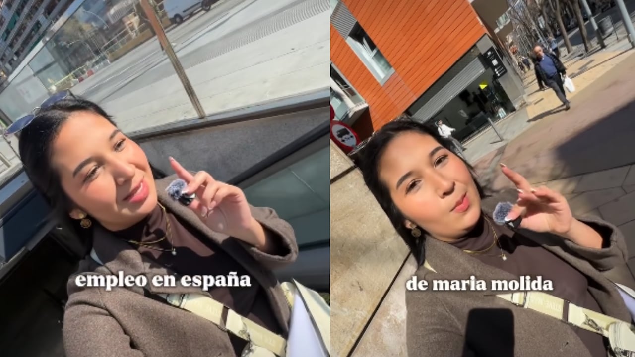 Colombiana habló del riesgo que vivió al buscar y tener su primer empleo en España.