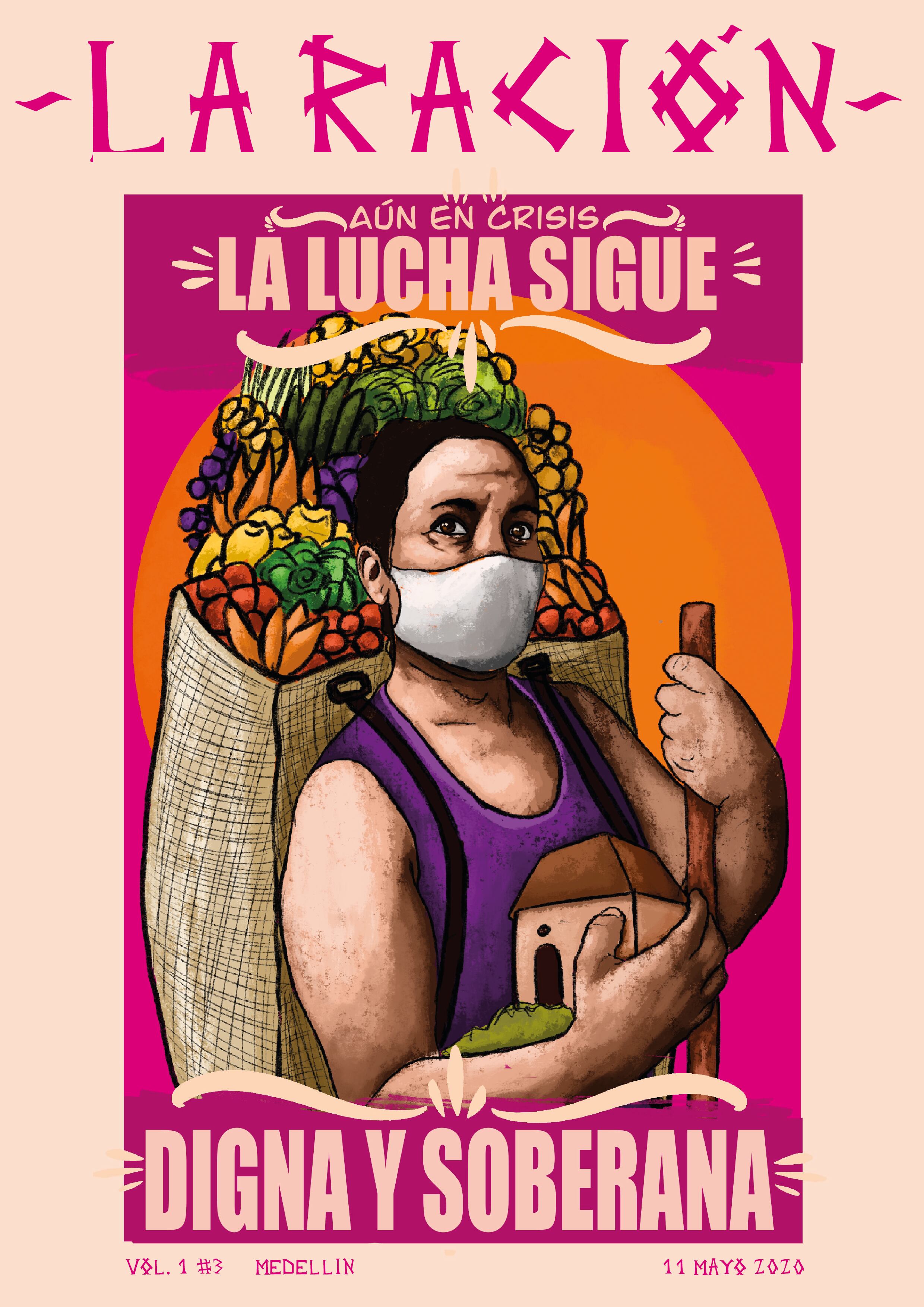 El magazín La ración da una mirada desenfadada y distinta de Medellín. Sus creadores son un grupo de jóvenes artistas, grafiteros y skaters.