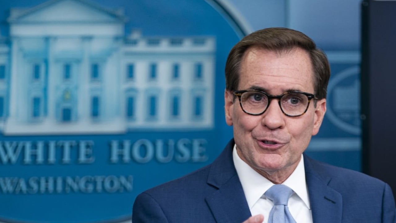 John Kirby, portavoz del Consejo de Seguridad Nacional de la Casa Blanca.