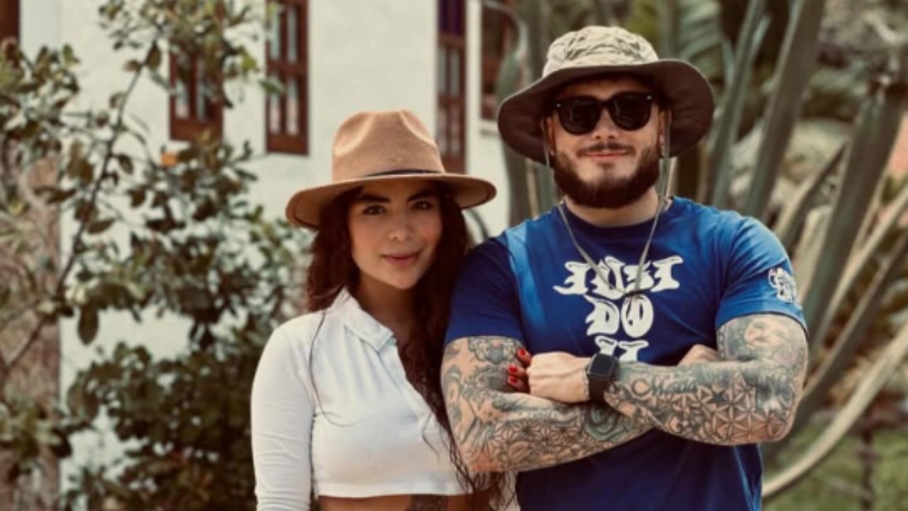 Jois Ramírez y su novio Kevin Bocanegra