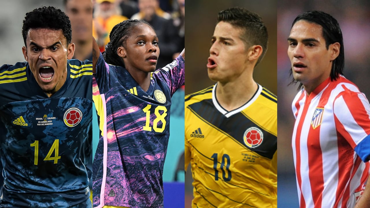 Colombianos nominados al premio Puskás de la Fifa.