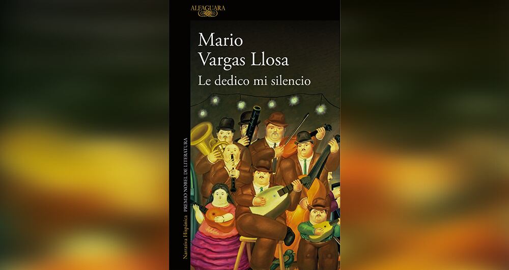En su novela Le dedico mi silencio, el premio nobel Mario Vargas Llosa ilustró la portada con un cuadro del maestro Botero denominado Los músicos.
