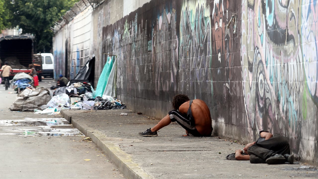 Imagen de referencia de habitantes de calle en Colombia.