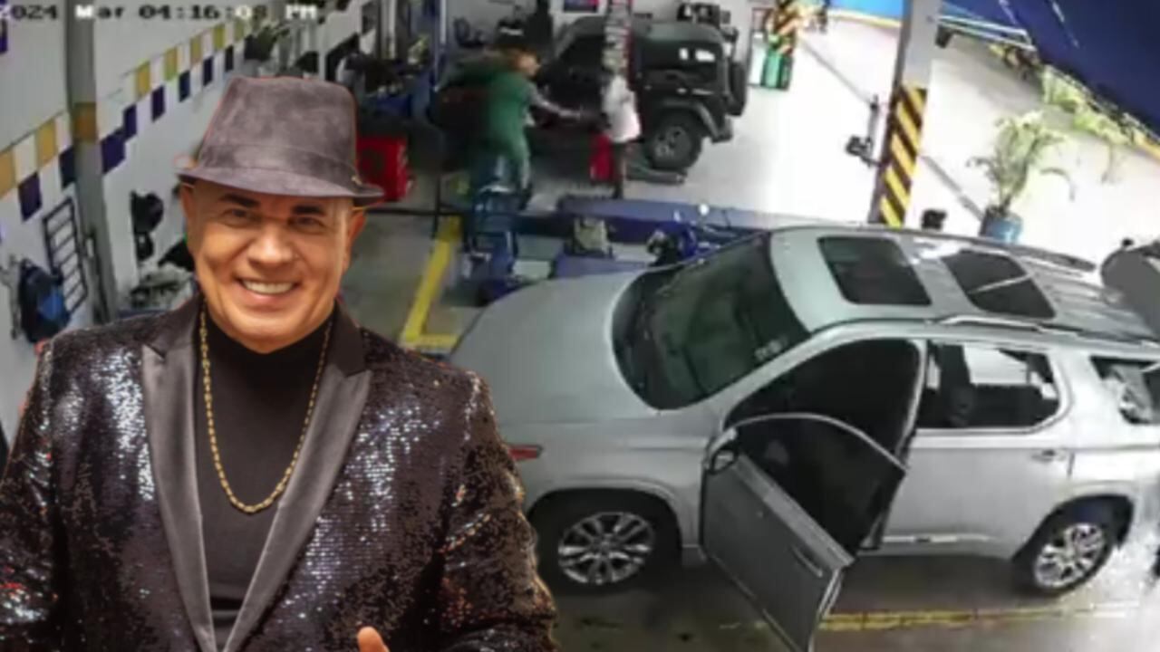 Cantante de salsa Roberto Lugo.