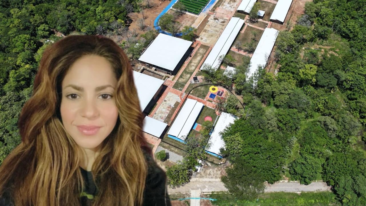 Shakira y su Fundación ha construido e intervenido un total de 20 colegios Pies Descalzos a nivel nacional.