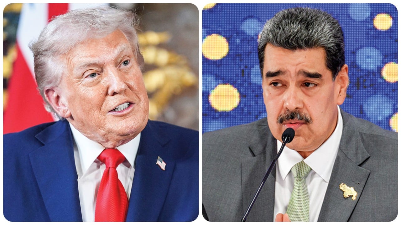 Donald Trump y Nicolás Maduro