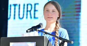 Greta Thunberg asegura que hacen falta acciones inmediatas para salir de la crisis climática en la que se encuentra el mundo. Foto: AFP - Colombia hoy.