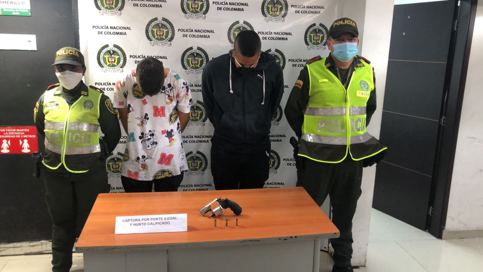 Capturados en Cali hombres que hurtaron en medio de una caravana fúnebre.