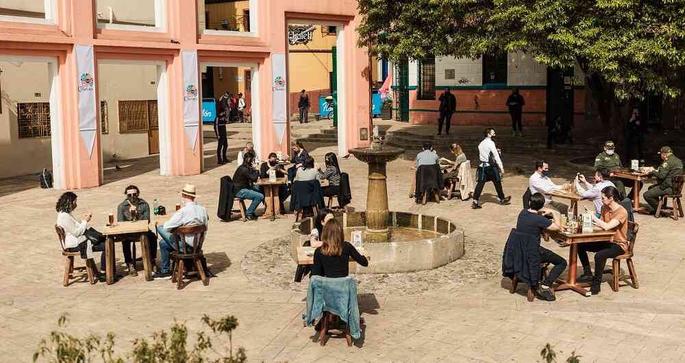 Gastronomía, Chorro de Quevedo en Bogotá 