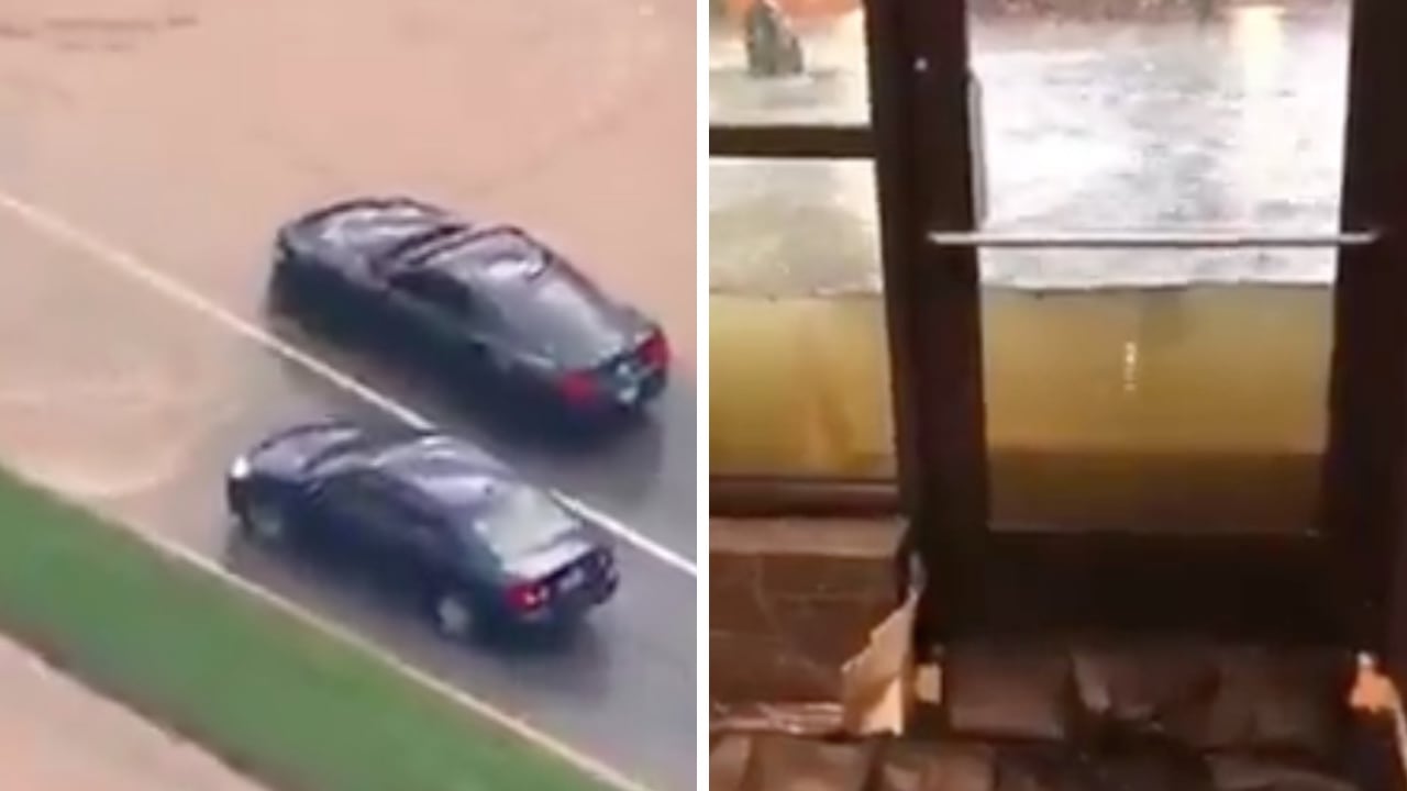 Washington se inundó por cuenta de las torrenciales lluvias