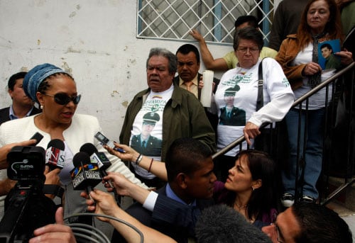 Piedad Córdoga cuando lideraba liberación de secuestrados de las FARC.