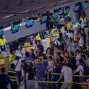 MANILA, PHILIPPINES - JULY 19: Long queues of passengers form at the check-in counters at Ninoy Aquino International Airport, amid a global IT disruption caused by a Microsoft outage and a Crowdstrike IT problem, on July 19, 2024 in Manila, Philippines. A significant Microsoft outage impacted users globally, leading to widespread disruptions, including cancelled flights and disruptions at retailers globally. Airlines like American Airlines and Southwest Airlines reported difficulties with their systems, which rely on Microsoft services for operations. The outage affected check-in processes and other essential functions, causing frustration among travellers and lines to back up at many affected airports worldwide. (Photo by Ezra Acayan/Getty Images)