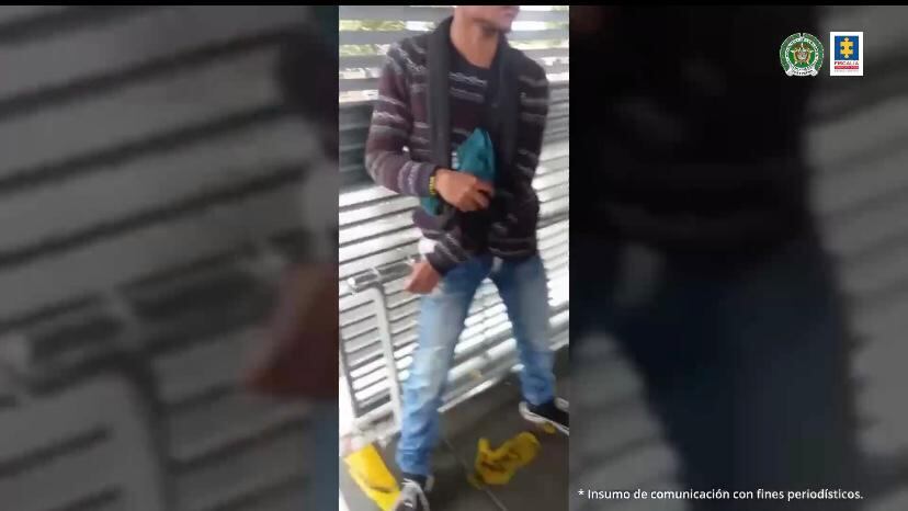 Daniel Esteban Torres, presunto responsable de agredir sexualmente a una menor de edad en un bus de Transmilenio.