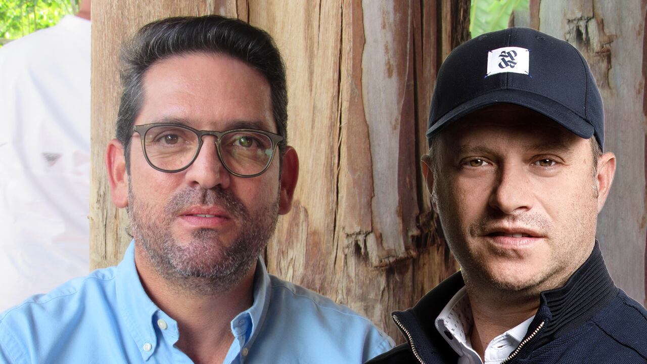 Juan Guillermo Zuluaga (Exgobernador del meta) y Héctor Olimpo espinosa (exgobernador de Sucre