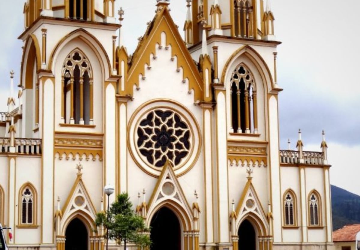 Iglesia del municipio de Boyacá, en Boyacá.