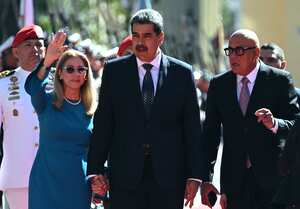 Posesión de Nicolás Maduro en Caracas.