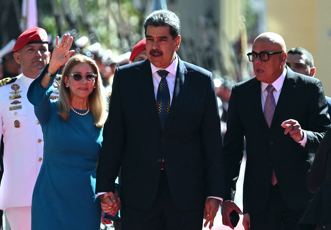 Posesión de Nicolás Maduro en Caracas.