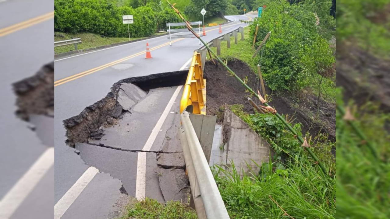 Se adelantan los trabajos en el sitio para atender la emergencia.