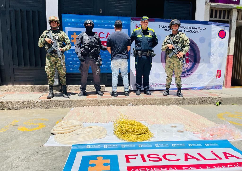 El material incautado está avaluado en más de $20 millones