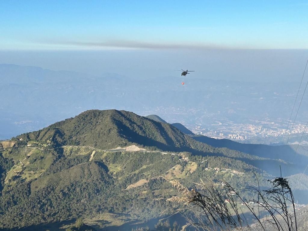 Incendios forestales en Colombia.