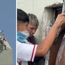 Hinchas argentina se tomaron el Obelisco.