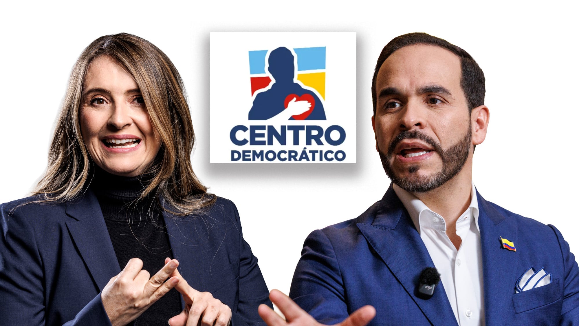 Paloma Valencia y Abelardo de la Espriella