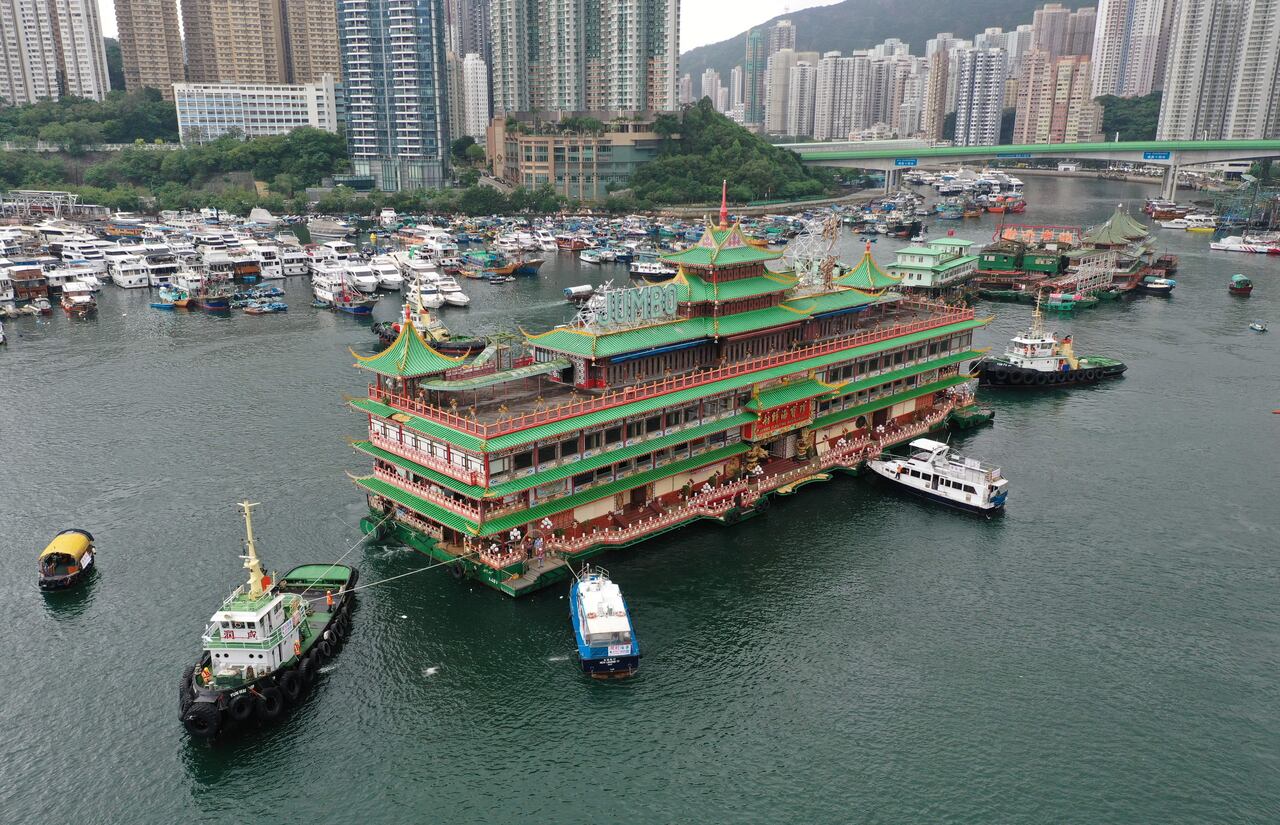 Restaurante flotante Jumbo