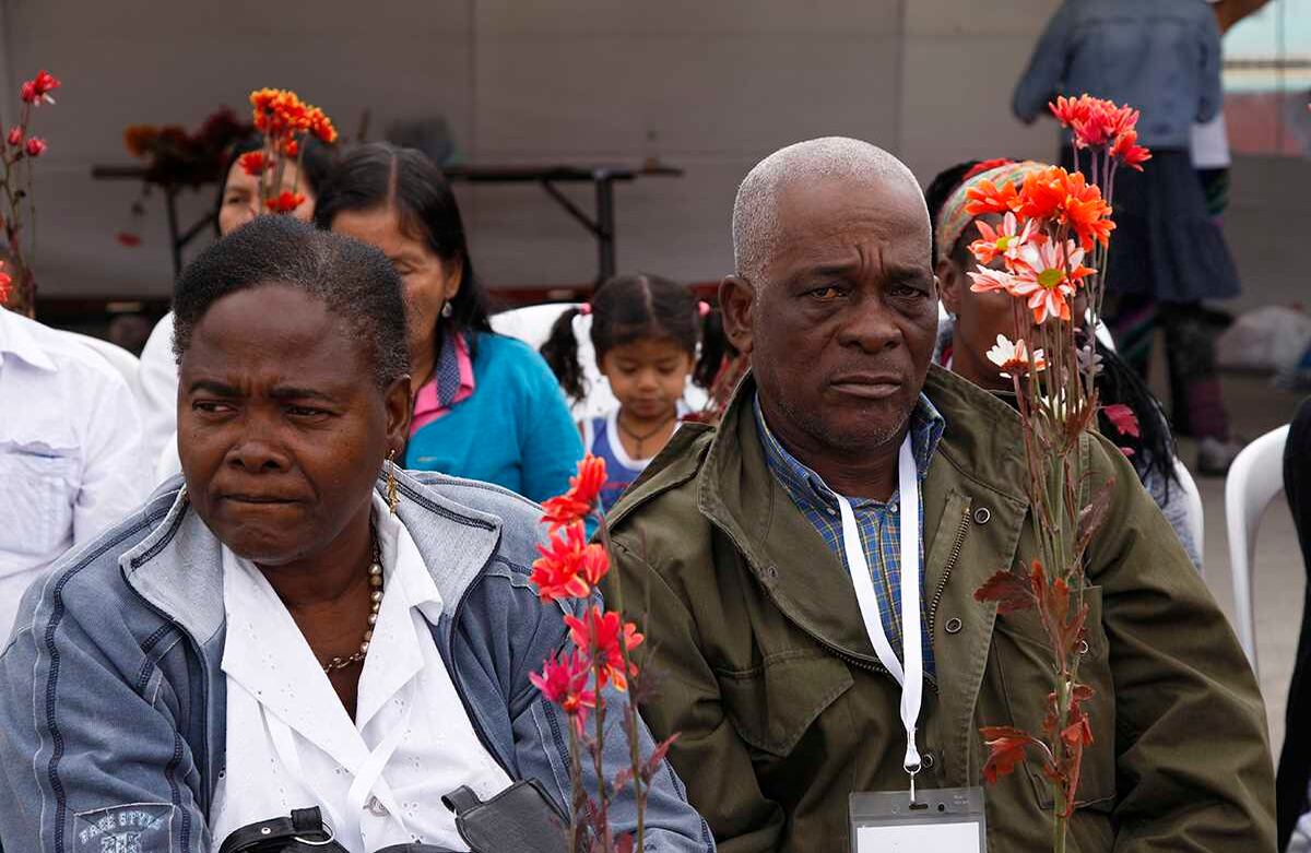 María Inés Caicedo y su esposo José Alfredo Arboleda. Su hijo José Alfredo desaparecido en el 2004. Foto: León Darío Peláez / SEMANA 