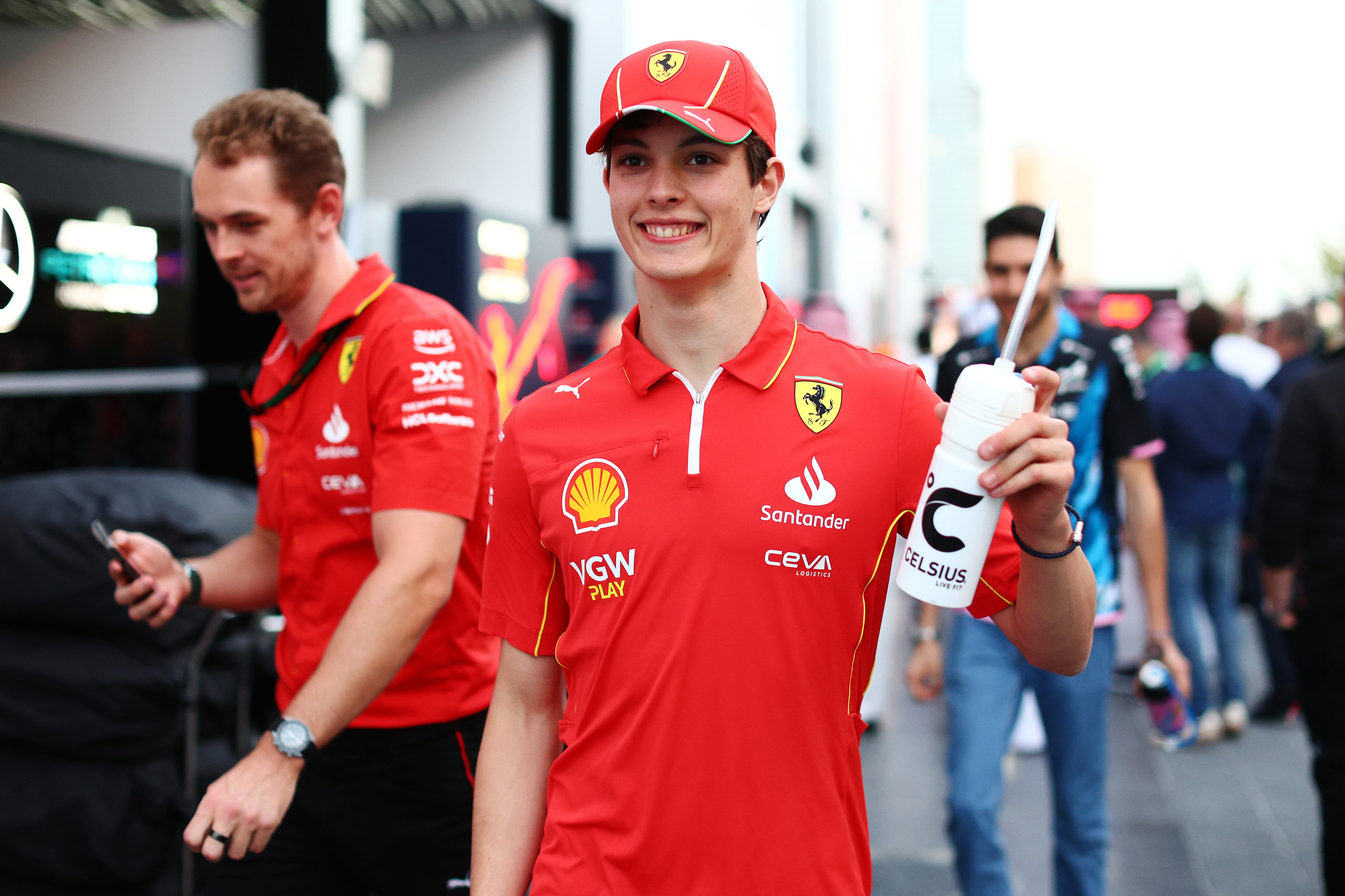 El piloto Oliver Bearman.