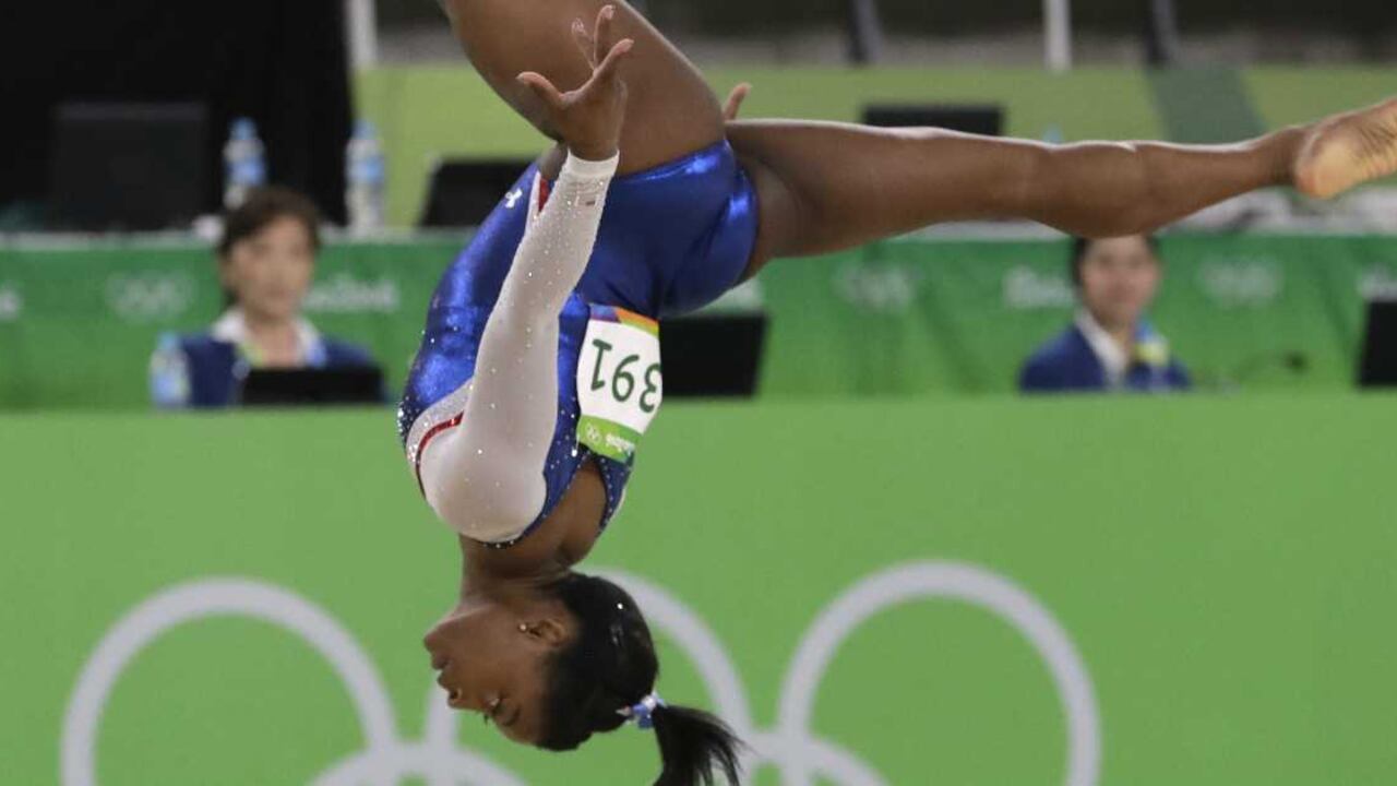 Simone Biles es debutante en Río de Janeiro. Foto: AP/Dmitri Lovetsky